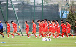 U17 Việt Nam tích cực tập luyện trước giải đấu châu lục