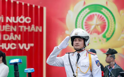 Hình ảnh ấn tượng vinh danh Công an nhân dân Việt Nam