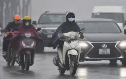 Thời tiết 10/3, nồm ẩm, mưa phùn quay trở lại Hà Nội