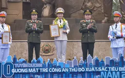 Hà Nội tuyên dương Gương mặt trẻ Công an Thủ đô