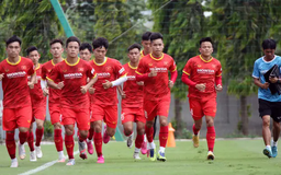 U22 Việt Nam bước vào tập luyện với đầy đủ quân số