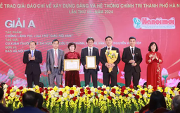 33 tác phẩm được trao giải Báo chí về xây dựng Đảng