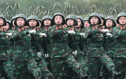 Hợp luyện diễu binh, diễu hành 50 năm Giải phóng miền Nam