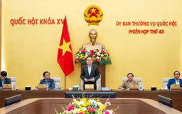UBTV Quốc hội dự kiến xem xét 45 nội dung tại phiên họp 44