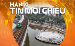 Sân khấu nổi trên hồ Hoàng Cầu đang dần lộ diện | Hà Nội tin mỗi chiều