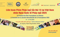 Liên hoan phim Pháp ngữ lần thứ 15 mở cửa miễn phí