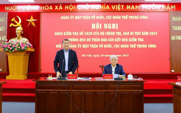 Nội dung sắp xếp bộ máy cần sớm được triển khai