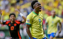 Vinicius lập siêu phẩm, Brazil thắng nghẹt thở Colombia