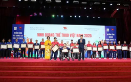 10 VĐV tiêu biểu tại 'Vinh quang Thể thao Việt Nam 2025'