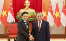 Tổng Bí thư Tô Lâm tiếp Thủ tướng Singapore Lawrence Wong