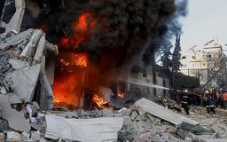 Israel tấn công hàng trăm mục tiêu Hamas ở Gaza