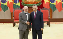 Tổng Bí thư Tô Lâm tiếp Tổng thống Brazil Lula da Silva