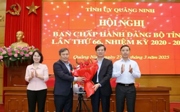 Ông Vũ Quyết Tiến được bầu làm Phó Bí thư Tỉnh ủy Quảng Ninh