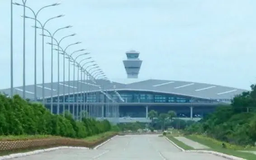 Sập tháp không lưu sân bay Naypyitaw sau động đất