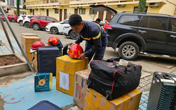 Công an Việt Nam lên đường cứu trợ Myanmar