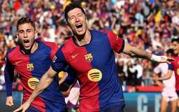 Barcelona củng cố ngôi đầu bảng