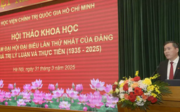 Hội thảo 90 năm Đại hội đại biểu lần thứ nhất của Đảng