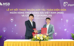 Ngân hàng MSB hợp tác với Popplife