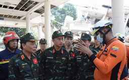 Đội cứu hộ Việt Nam tiếp cận hiện trường động đất Myanmar