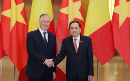 Chủ tịch Quốc hội Trần Thanh Mẫn hội kiến Nhà vua Bỉ