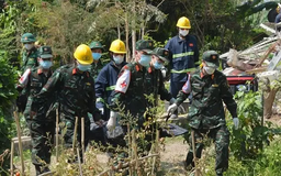 Những người lính Việt Nam tham gia hỗ trợ Myanmar