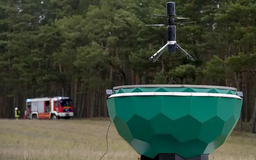 Đức ra mắt drone tích hợp AI giúp phát hiện cháy rừng