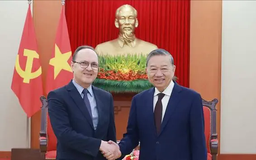 Tổng Bí thư Tô Lâm tiếp Đại sứ Liên bang Nga