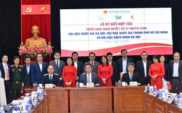 Ba đại học hàng đầu hợp tác triển khai Nghị quyết 57