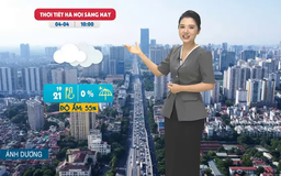 Dự báo thời tiết trưa | 04/04/2025