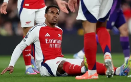 Arsenal mất hậu vệ Gabriel đến hết mùa giải