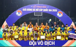 CLB TP.Hồ Chí Minh vô địch giải nữ Cúp quốc gia 2025