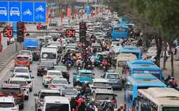 Người dân trở lại Thủ đô sau kỳ nghỉ