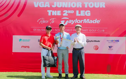 Hồ Anh Huy vô địch lần thứ hai tại VGA Junior Tour