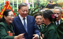 Tổng Bí thư gặp mặt cựu chiến binh, cựu thanh niên xung phong