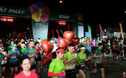 Hơn 12.000 VĐV tham dự Tay Ho Half Marathon 2025