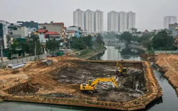 Xây đập dâng để cải thiện môi trường sông Tô Lịch