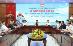 Hơn 40 tỷ đồng ủng hộ quỹ ‘'Vì biển đảo Việt Nam’'