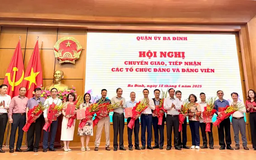 Đảng bộ quận Ba Đình có 82 tổ chức cơ sở Đảng