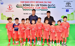 Công bố giải bóng đá U9 toàn quốc năm 2025