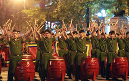 Gần 1.000 chiến sĩ dàn trống hội tham gia Lễ kỷ niệm 30/4