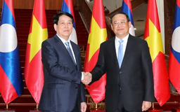 Chủ tịch nước Lương Cường hội kiến Thủ tướng Lào