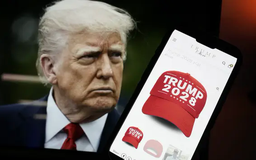 Mũ, áo phông 'Trump 2028' được mở bán trực tuyến