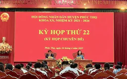 HĐND huyện Phúc Thọ thông qua phương án thành lập 3 xã