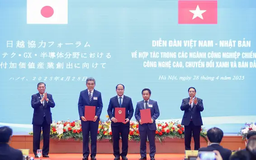 Việt Nam-Nhật Bản đẩy mạnh hợp tác kinh tế, công nghệ