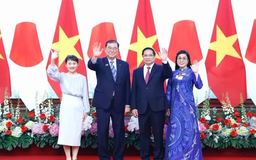 Lễ đón chính thức Thủ tướng Nhật Bản thăm Việt Nam