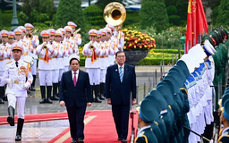 Thủ tướng Phạm Minh Chính chủ trì lễ đón Thủ tướng Nhật Bản