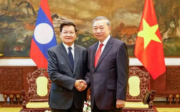Tổng Bí thư Tô Lâm hội kiến Tổng Bí thư, Chủ tịch nước Lào