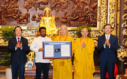 Tổng thống Sri Lanka thăm và làm việc tại chùa Bái Đính