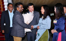 Tổng thống Sri Lanka bắt đầu thăm cấp Nhà nước đến Việt Nam
