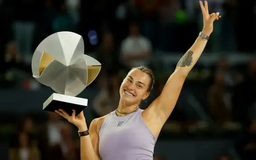 Aryna Sabalenka lần thứ ba lên ngôi ở Madrid Open